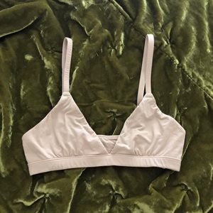 SKIMS XS fits everybody triangle bralette in mica